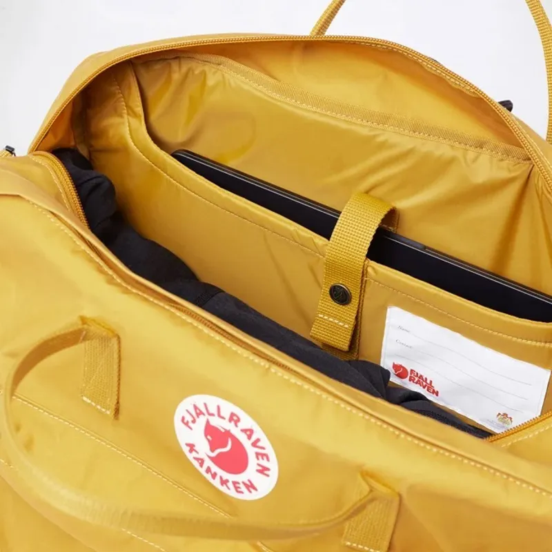 Fjallraven Kanken Weekender Bag Ochre-8